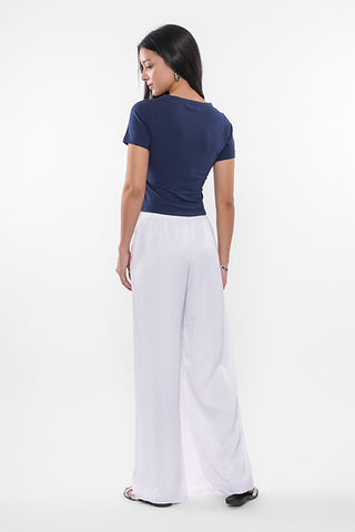 Roundneck Cropped Top