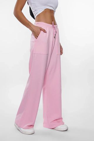 Wide-leg Sweatpant