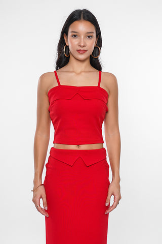 Strappy Top and Skirt Co-ord Set