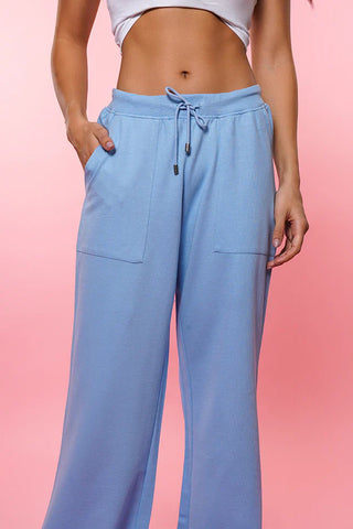 Wide-leg Sweatpant