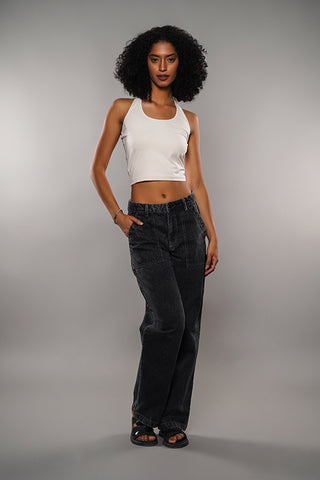 Halterneck Cropped Top