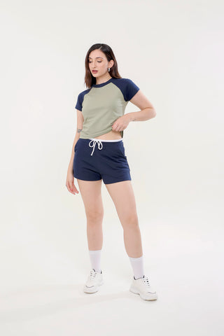 Double Waistband Shorts