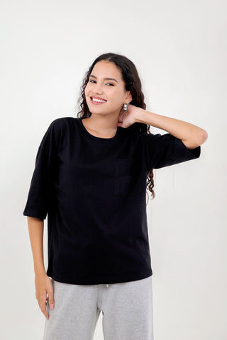 Pocket - Detail oversized T-shirt